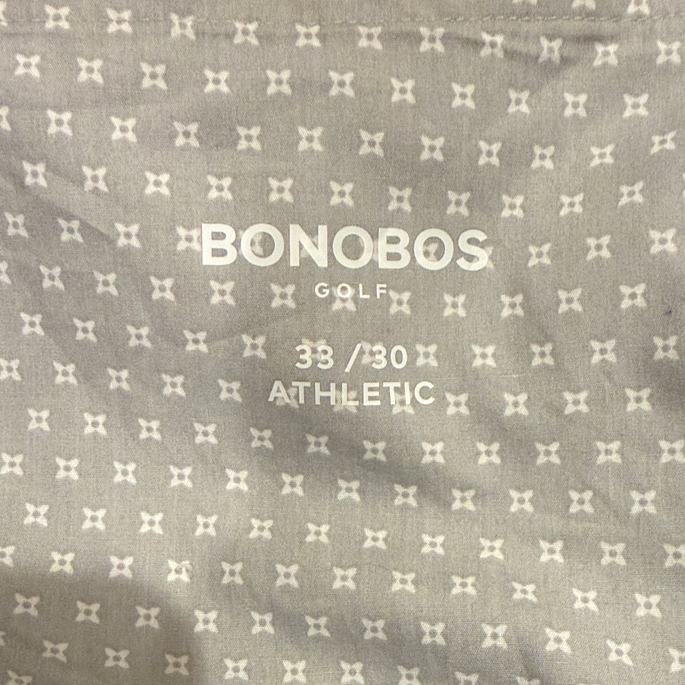 Bonobos Performance Link Pants Khaki Heather in Athletic Fit - Picture 2 of 9